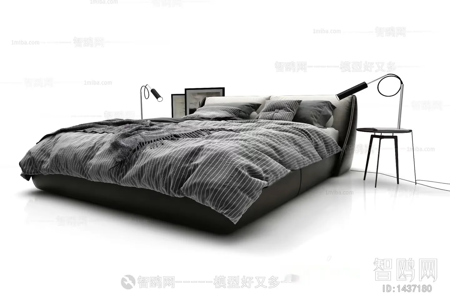 Cozy Bedroom 3D Model – 18493 – VRAY Render