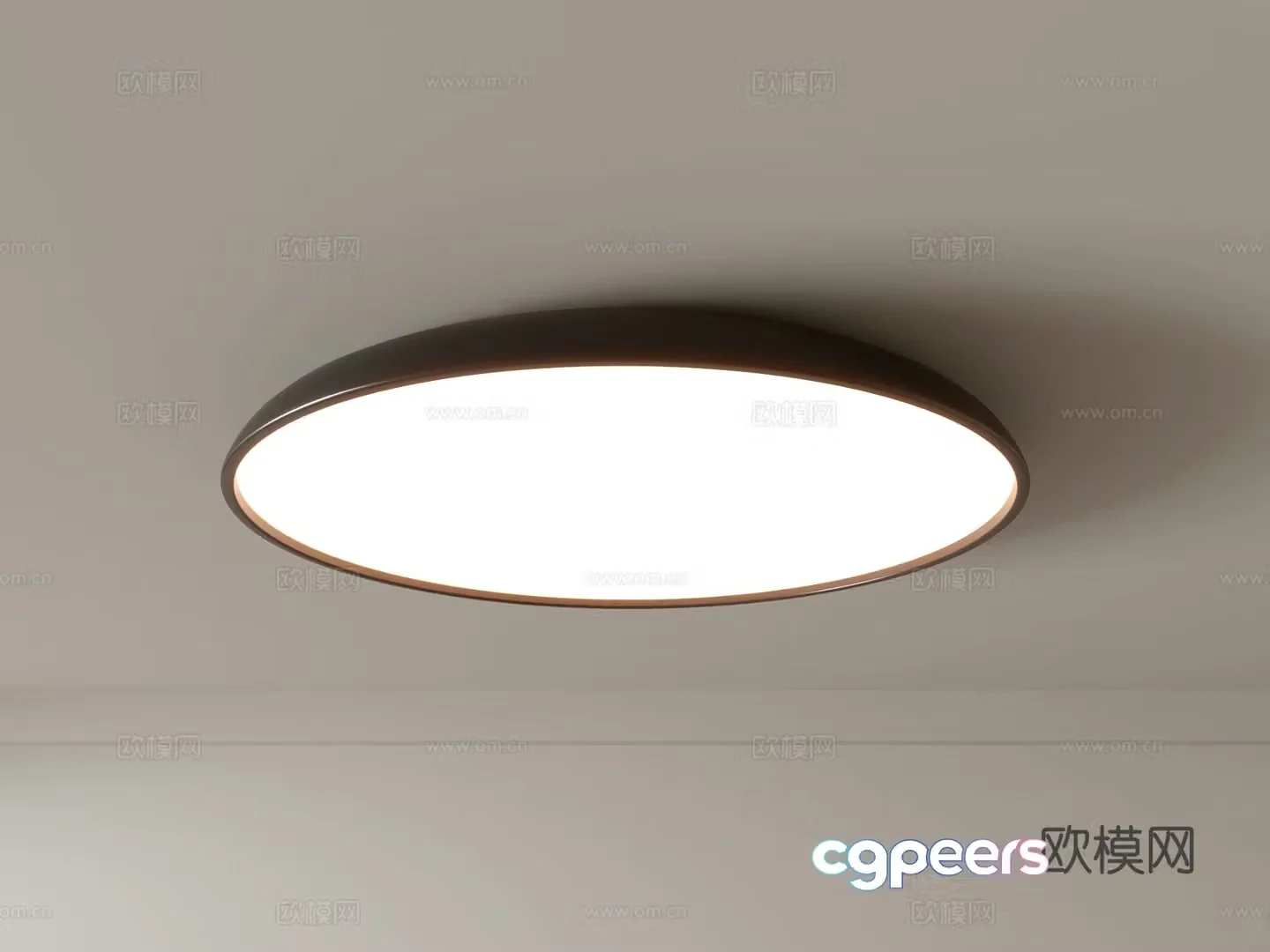 Modern ceiling lamp Geometric ceiling lamp Bedroom lamp Artistic shaped lamp Fashion living room lamp 3D model