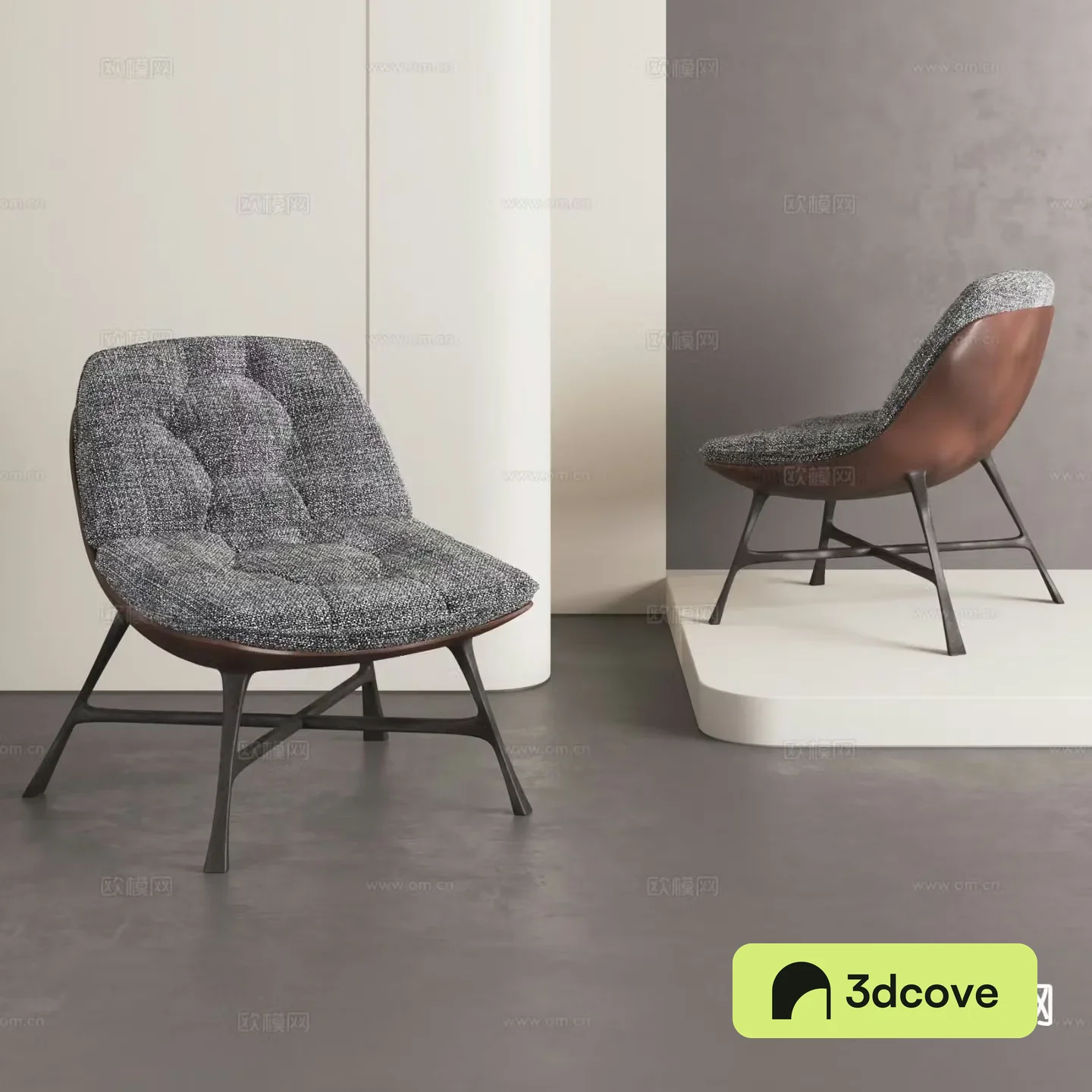 Medieval style leisure chair fabric chair