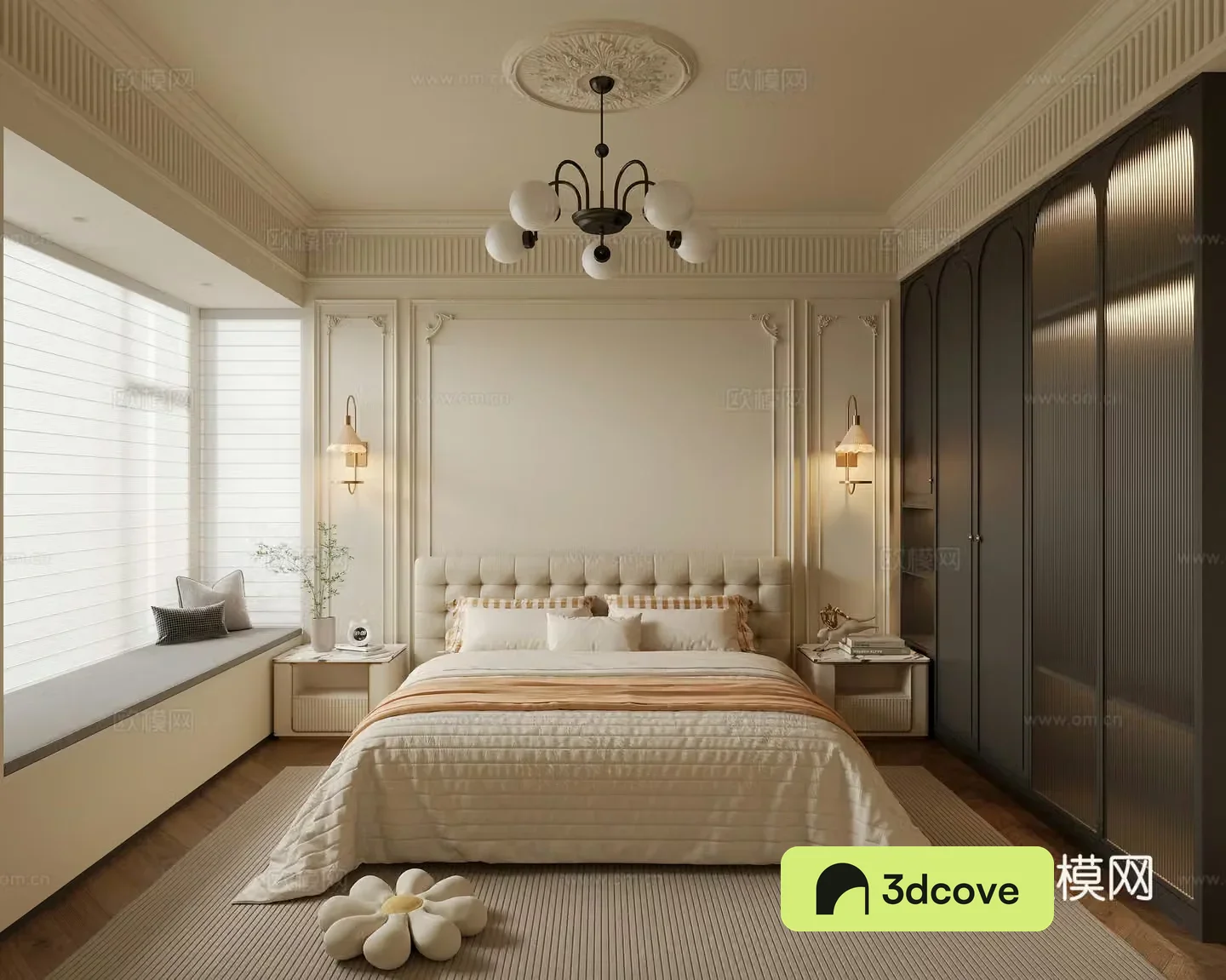 French bedroom
