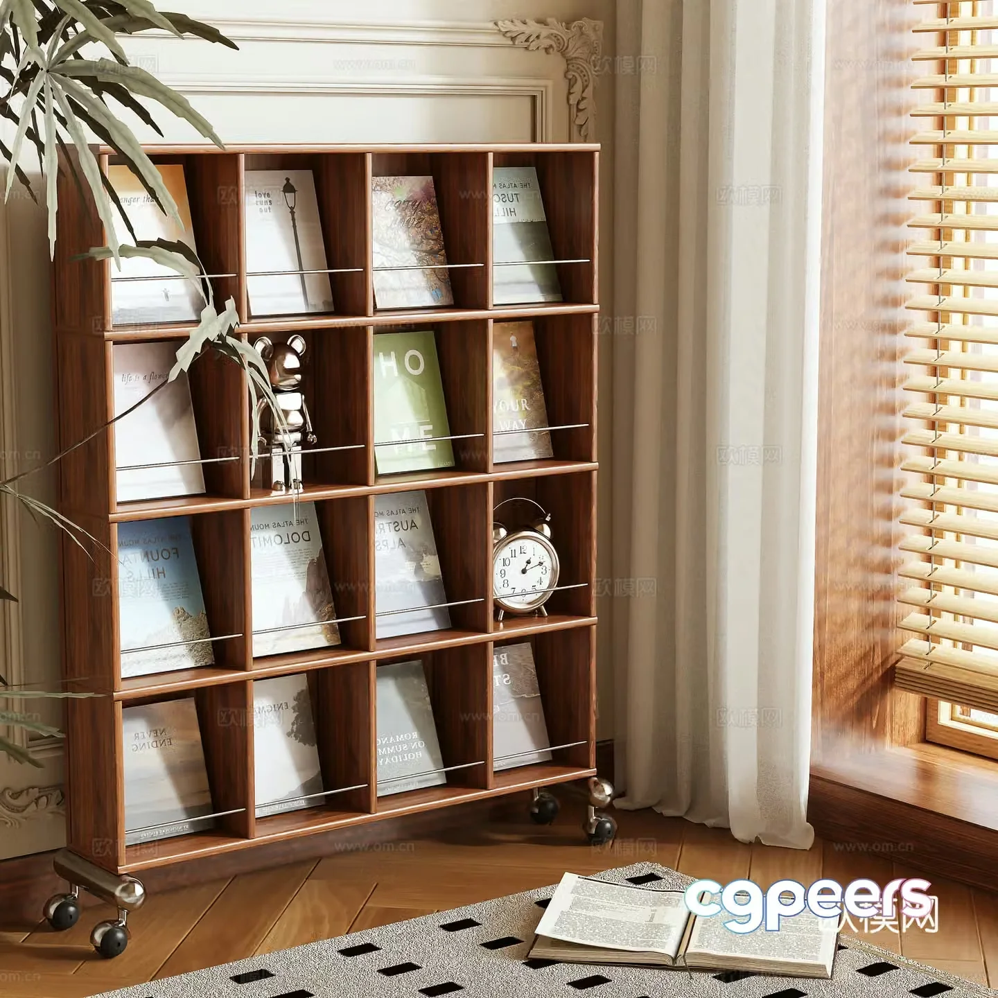 3D model of shelf