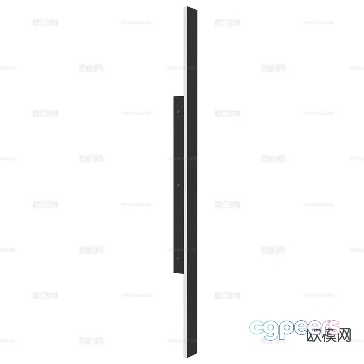 Modern minimalist wall lamp 3d model