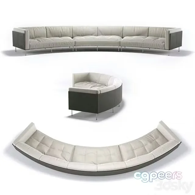 3ds Max Free – Rod, Living Divani