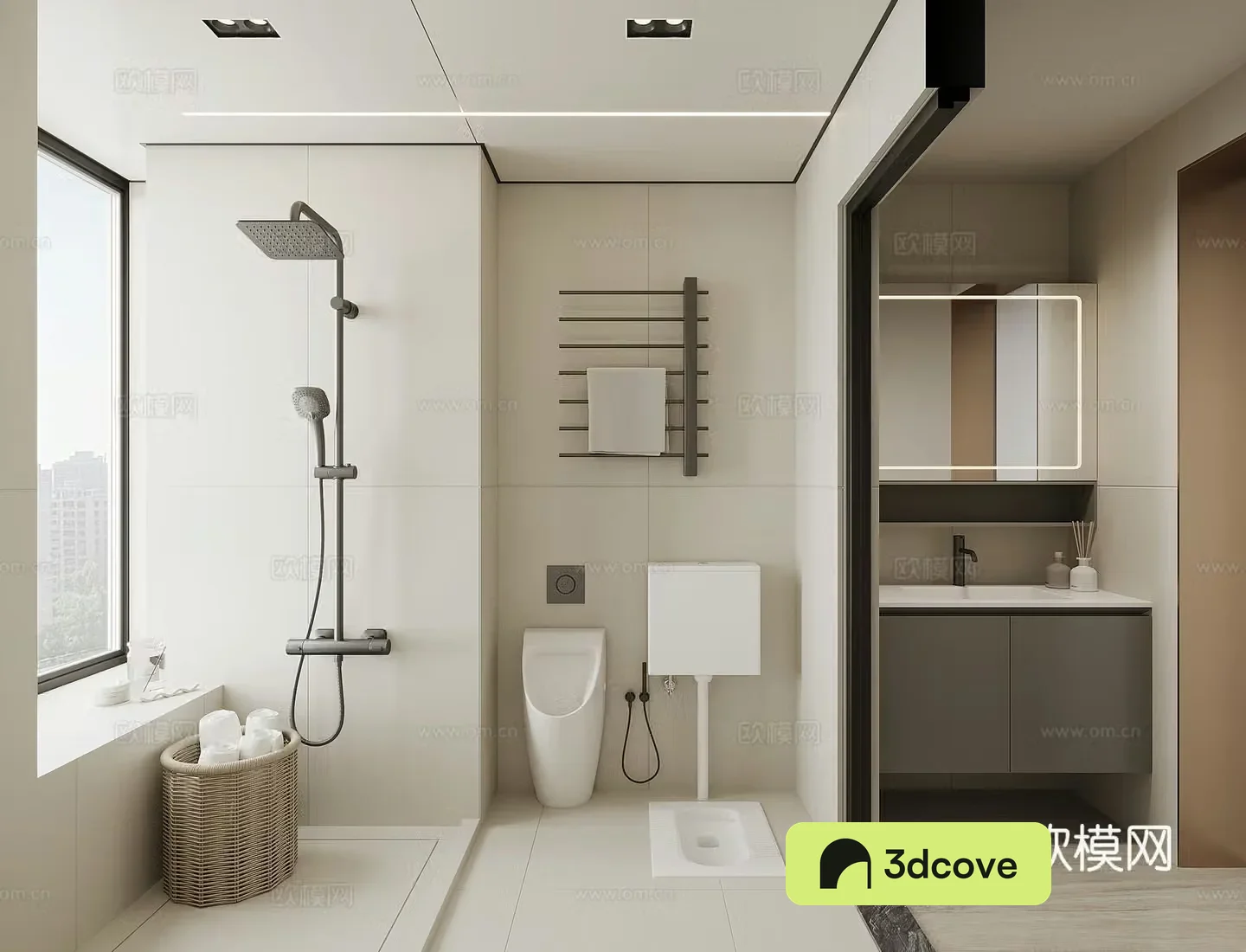 Modern bathroom