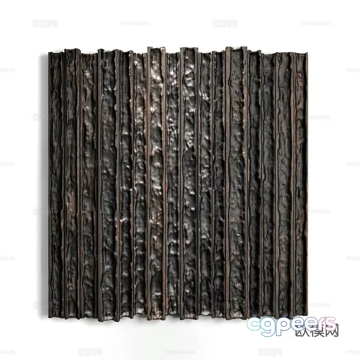 Wabi-sabi wall decoration pendant 3d model