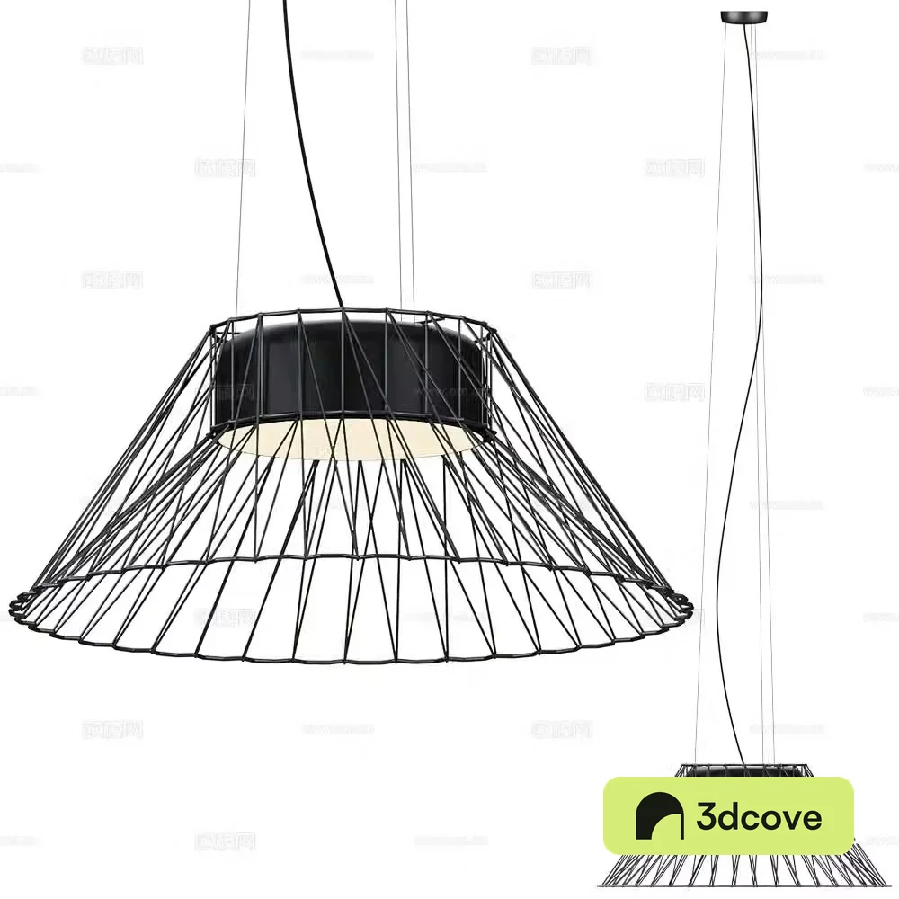 Ole Italian minimalist chandelier