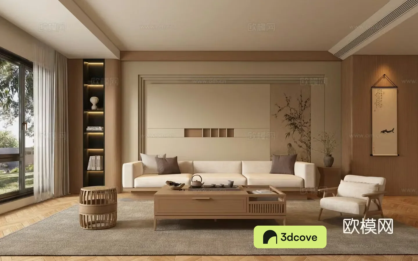 New Chinese living room