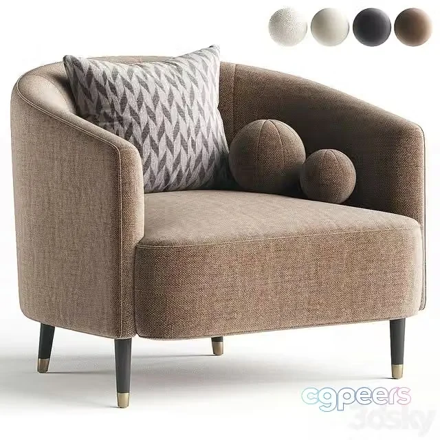 3ds Max Free – LAKEWOOD armchair