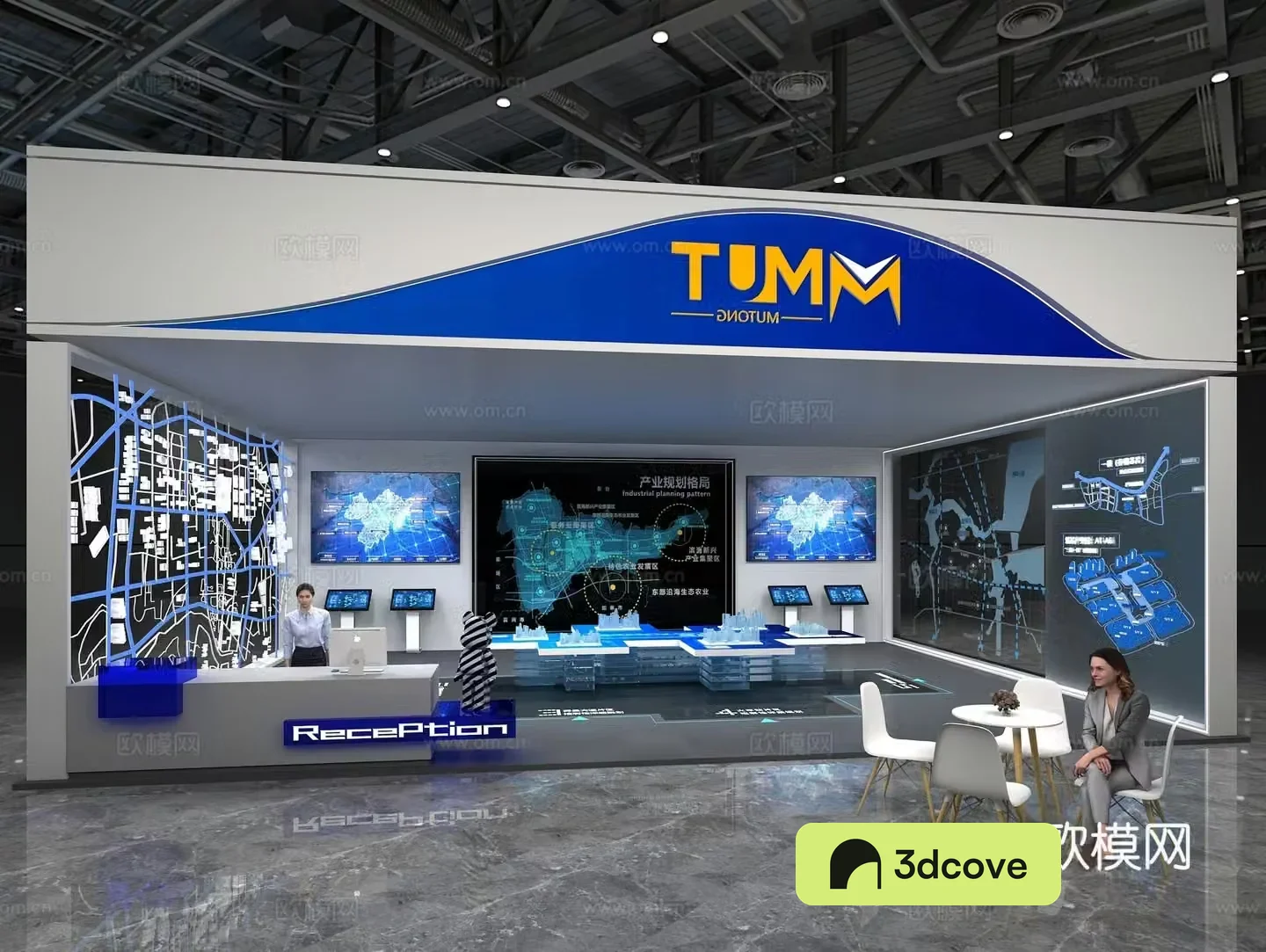 Modern real estate exhibition