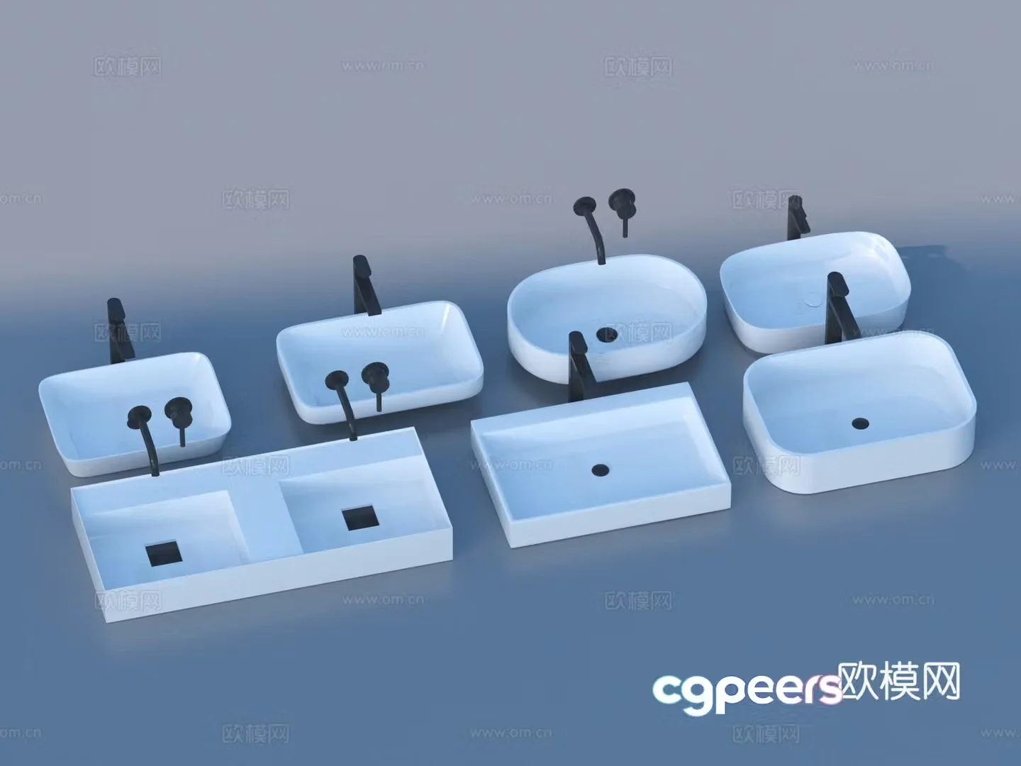 Basin Washing Power Washing Power 3D Model