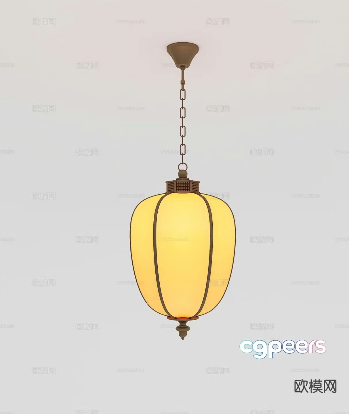 French chandelier 3d model