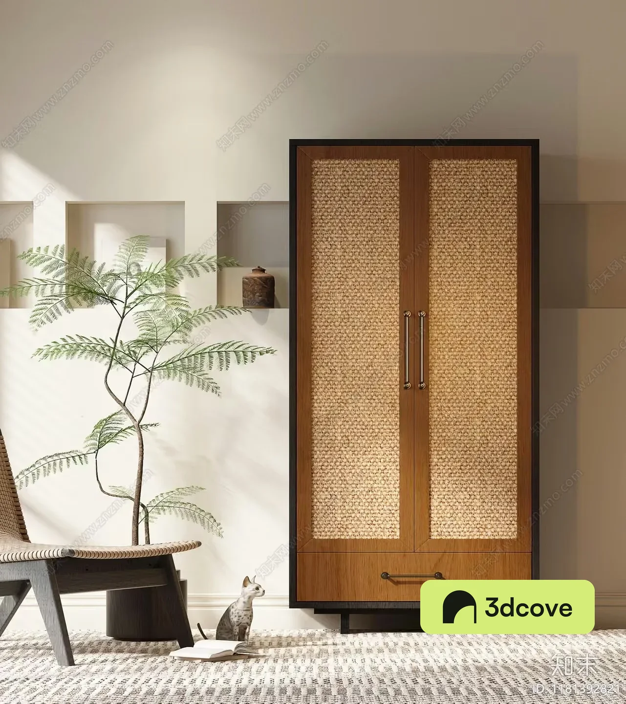 Mid-Century Modern Cabinet