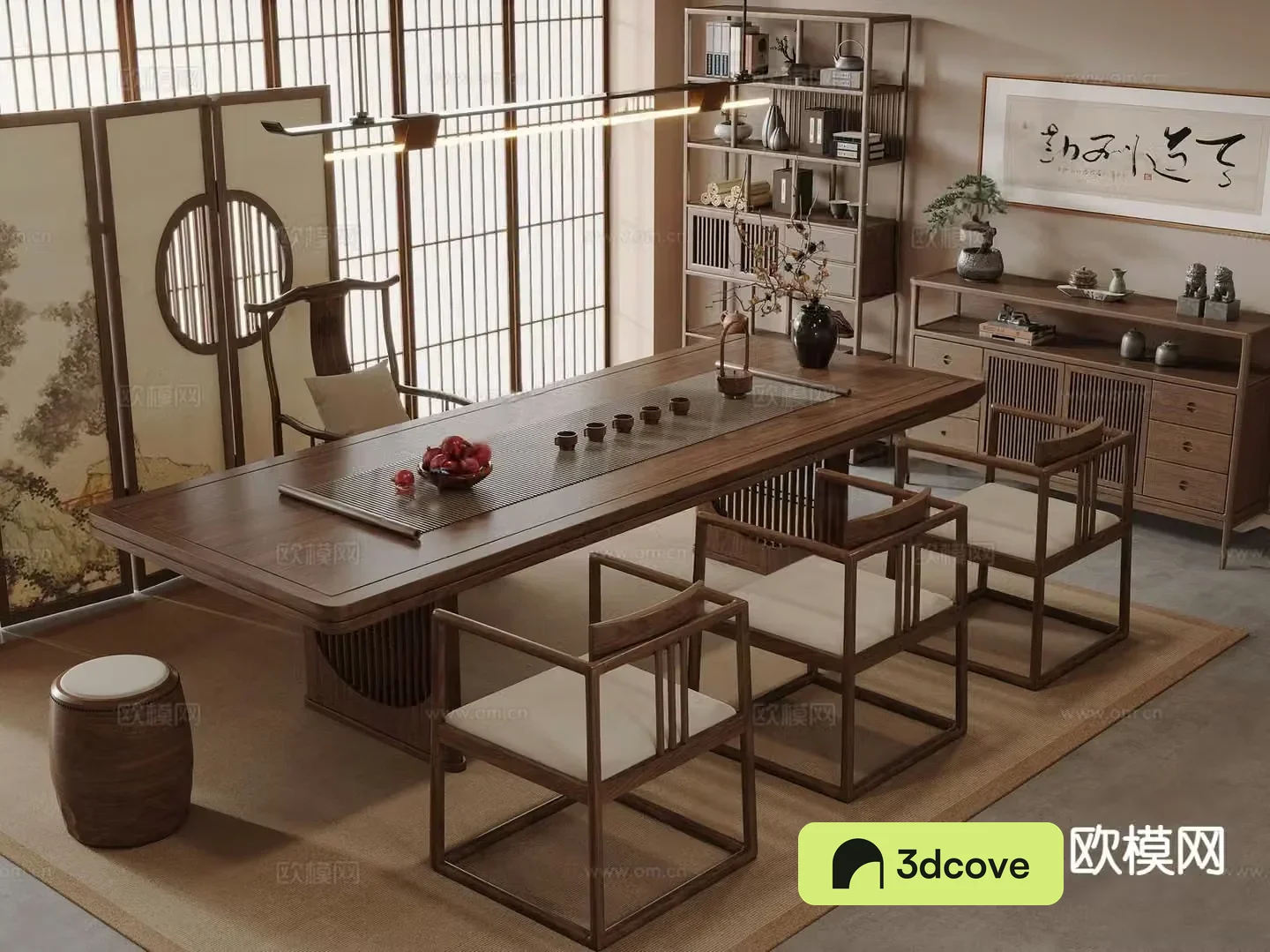 New Chinese tea room