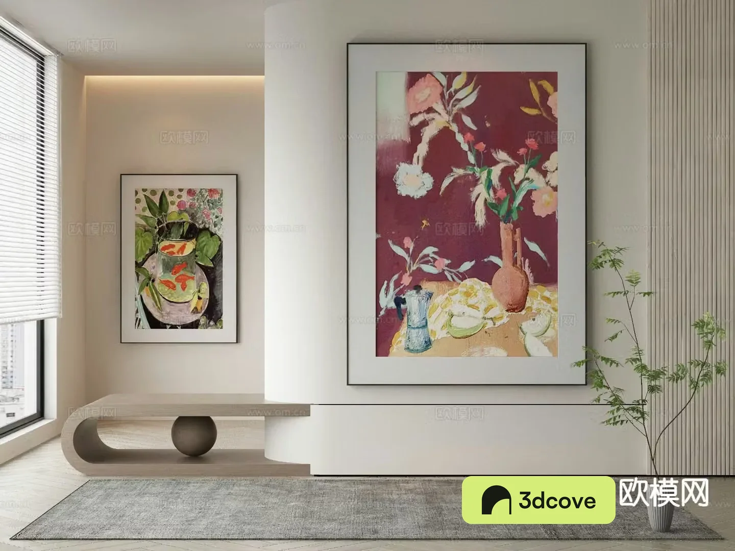 Modern hanging painting decorative painting