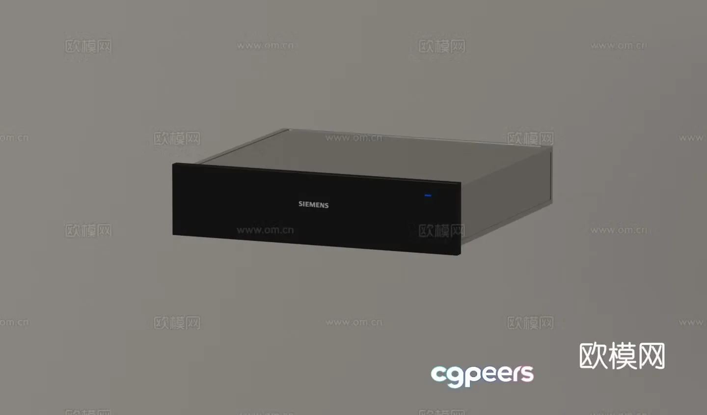Siemens disc player 3d model