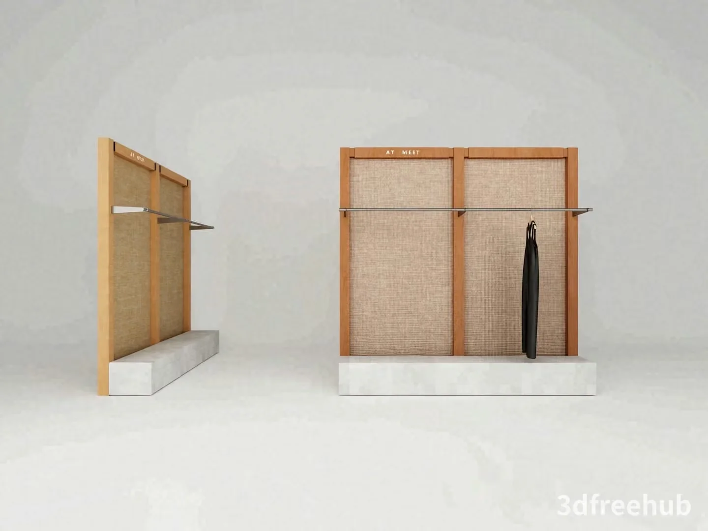 A Display Stand For A Coat 3D Model – 23616 – VRAY Render
