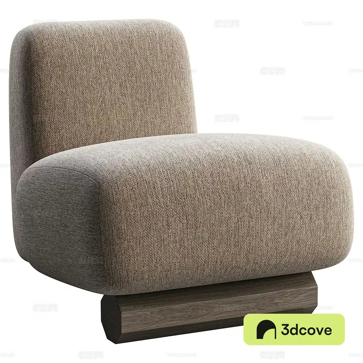 Modern Italian Rubel ACH armchair