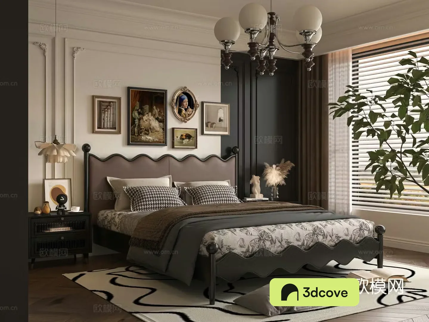 French bedroom