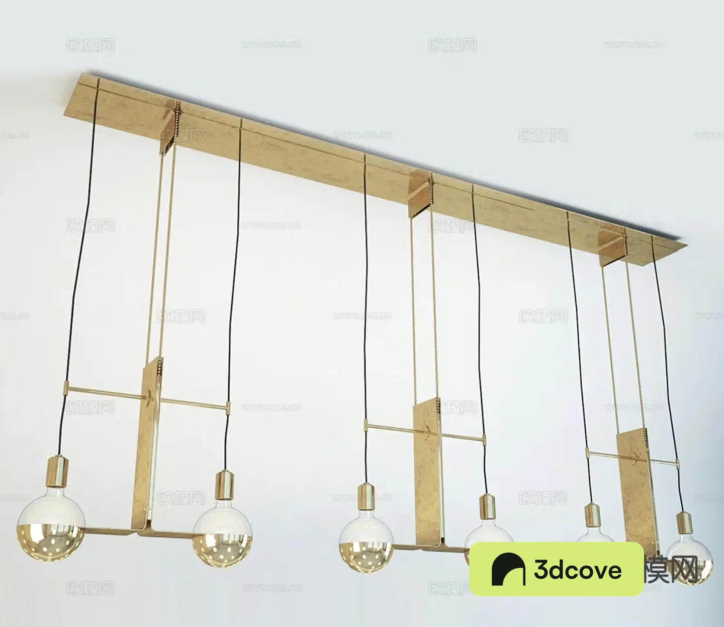 Light luxury chandelier creative chandelier