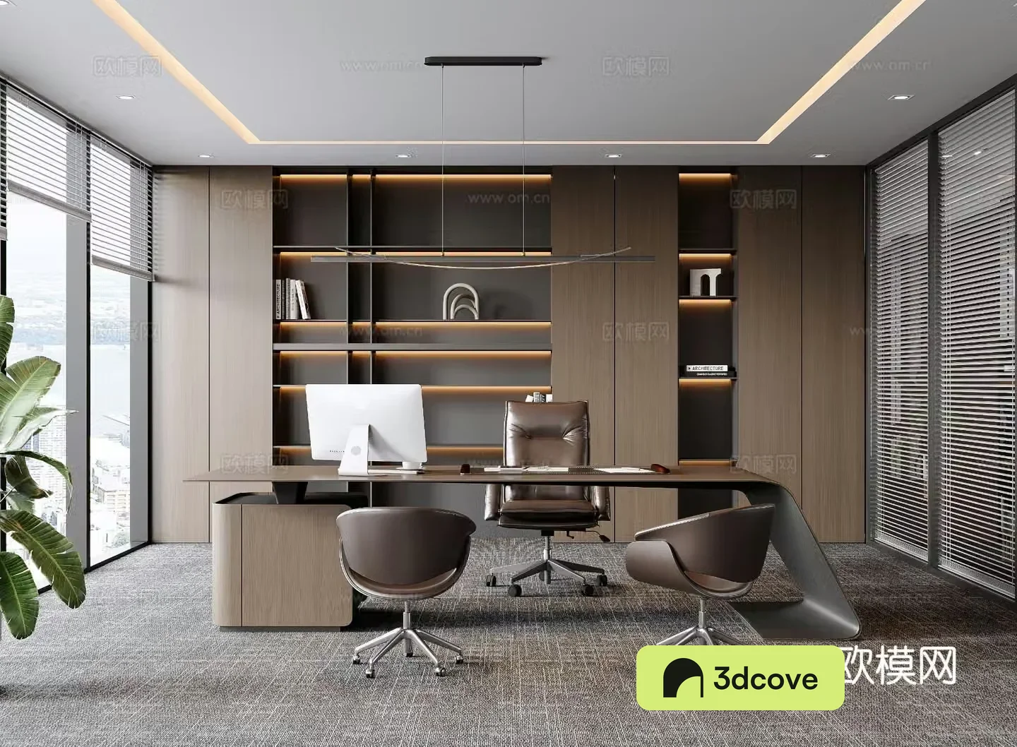 Italian general manager room