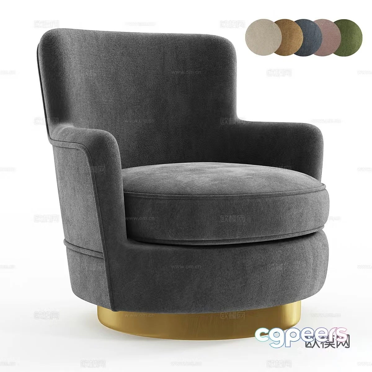 Sofa coffee table combination 3D model
