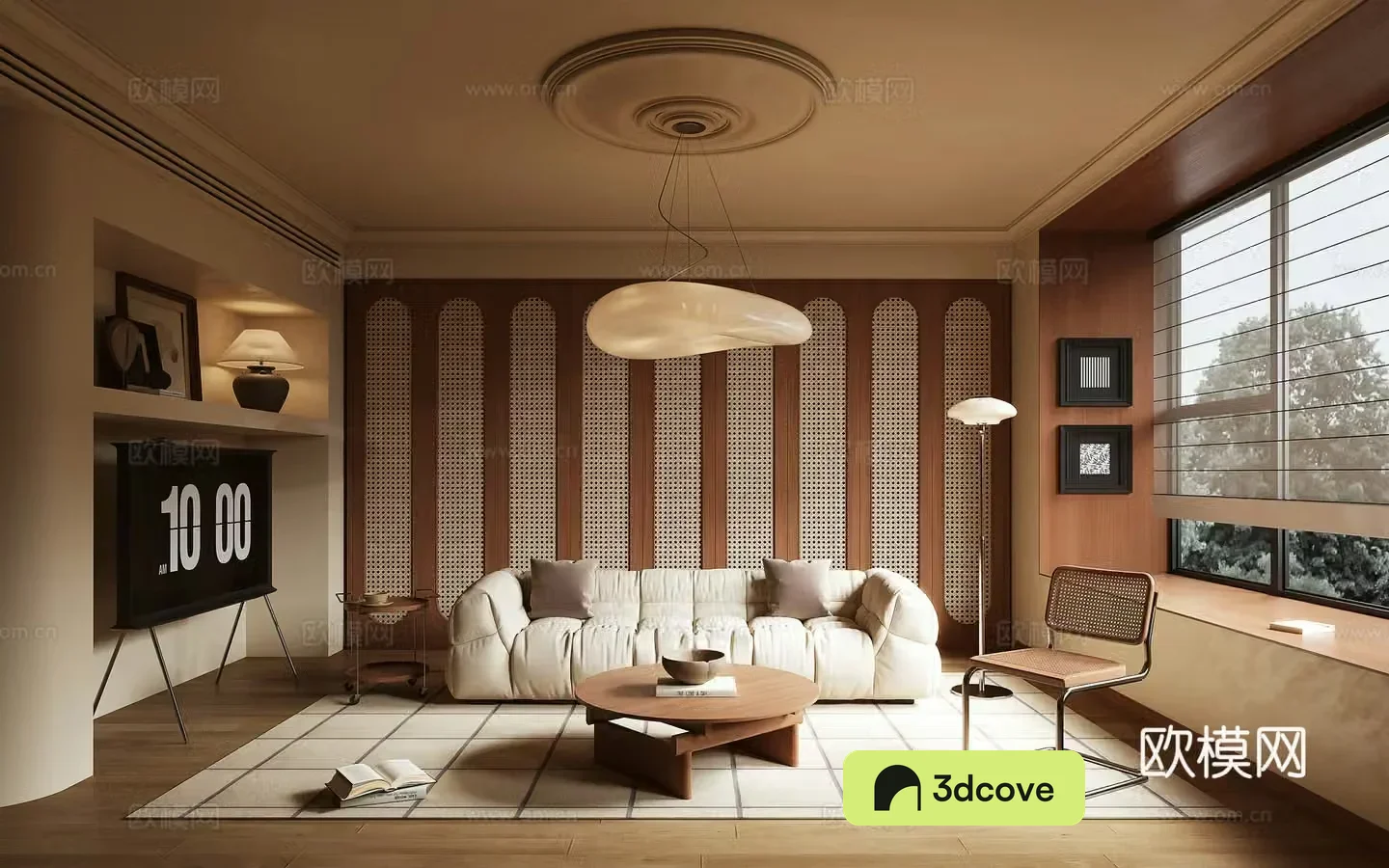 Log Wind Living Room