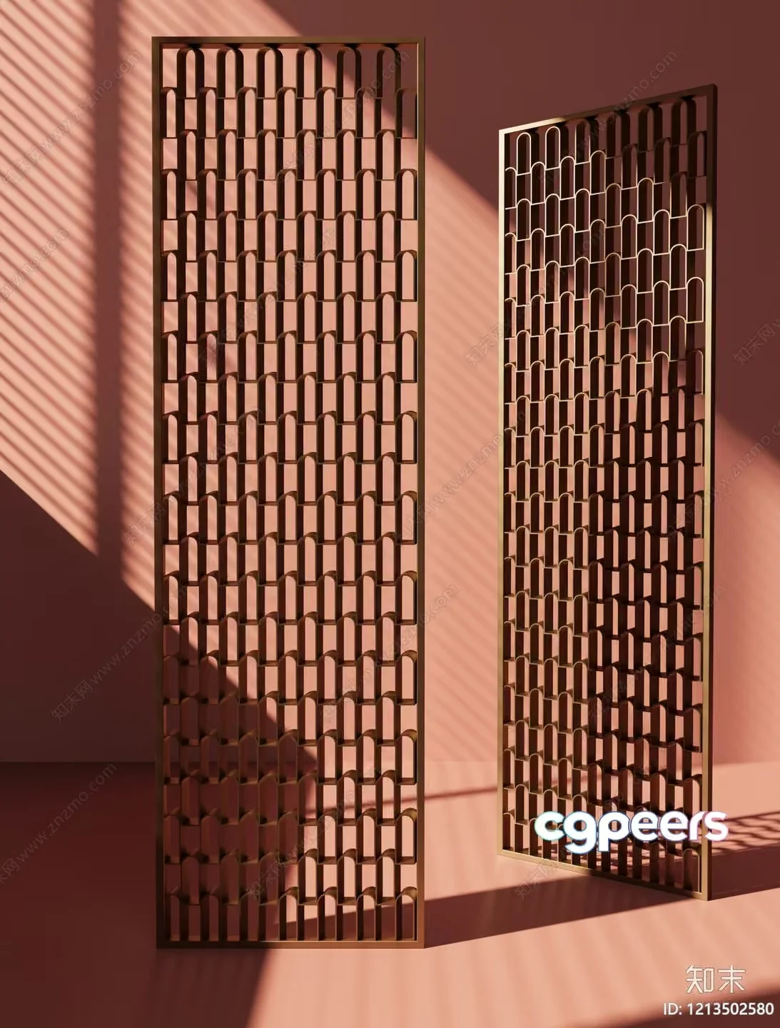Modern Decorative Screens 3D Model – 5853 – VRAY Render