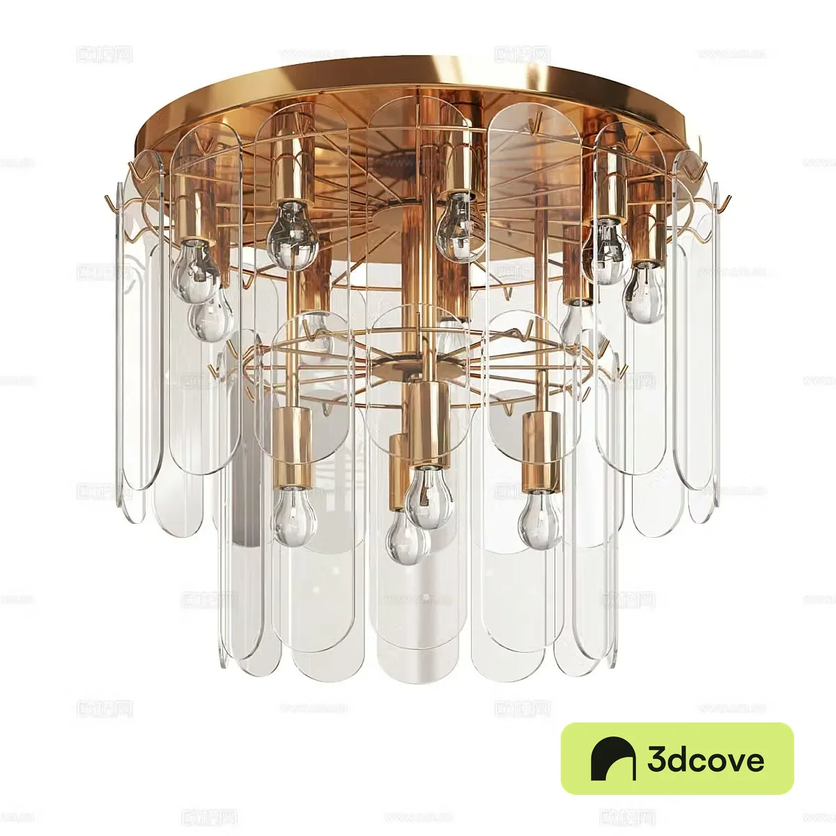 Modern simple light luxury chandeliers restaurant chandeliers decorative chandeliers lamps