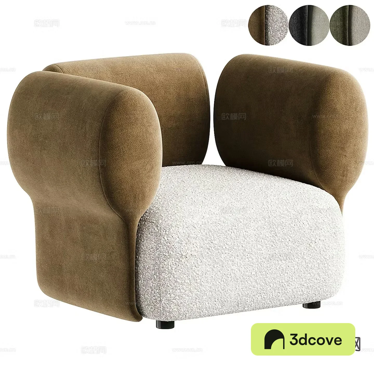 Italian single sofa