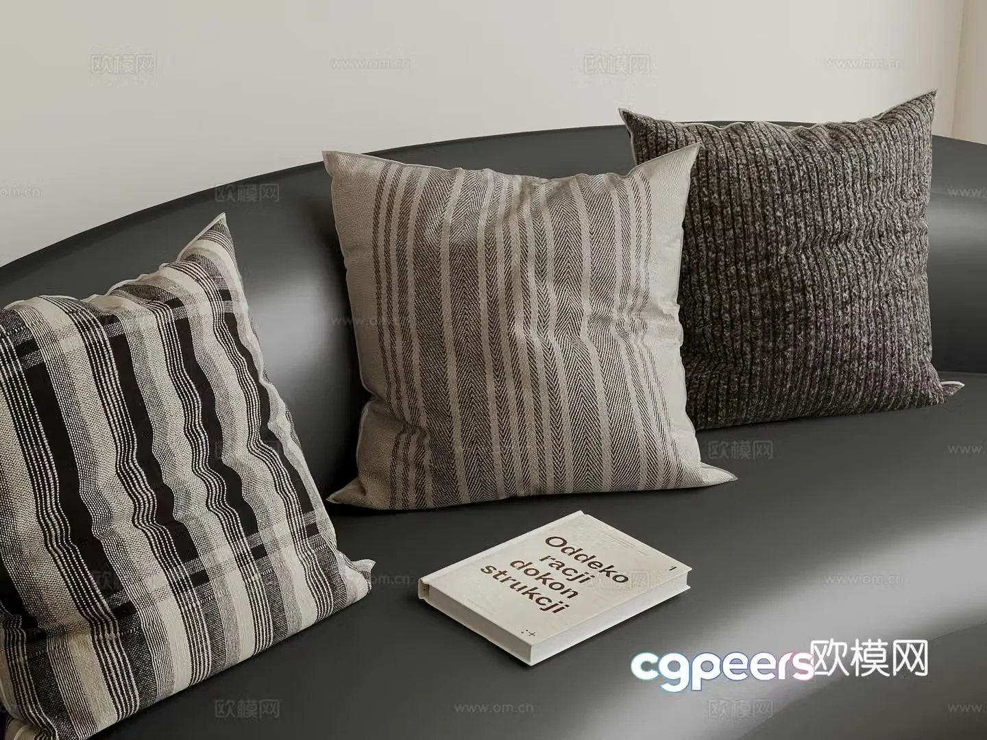 Modern pillow 3d model