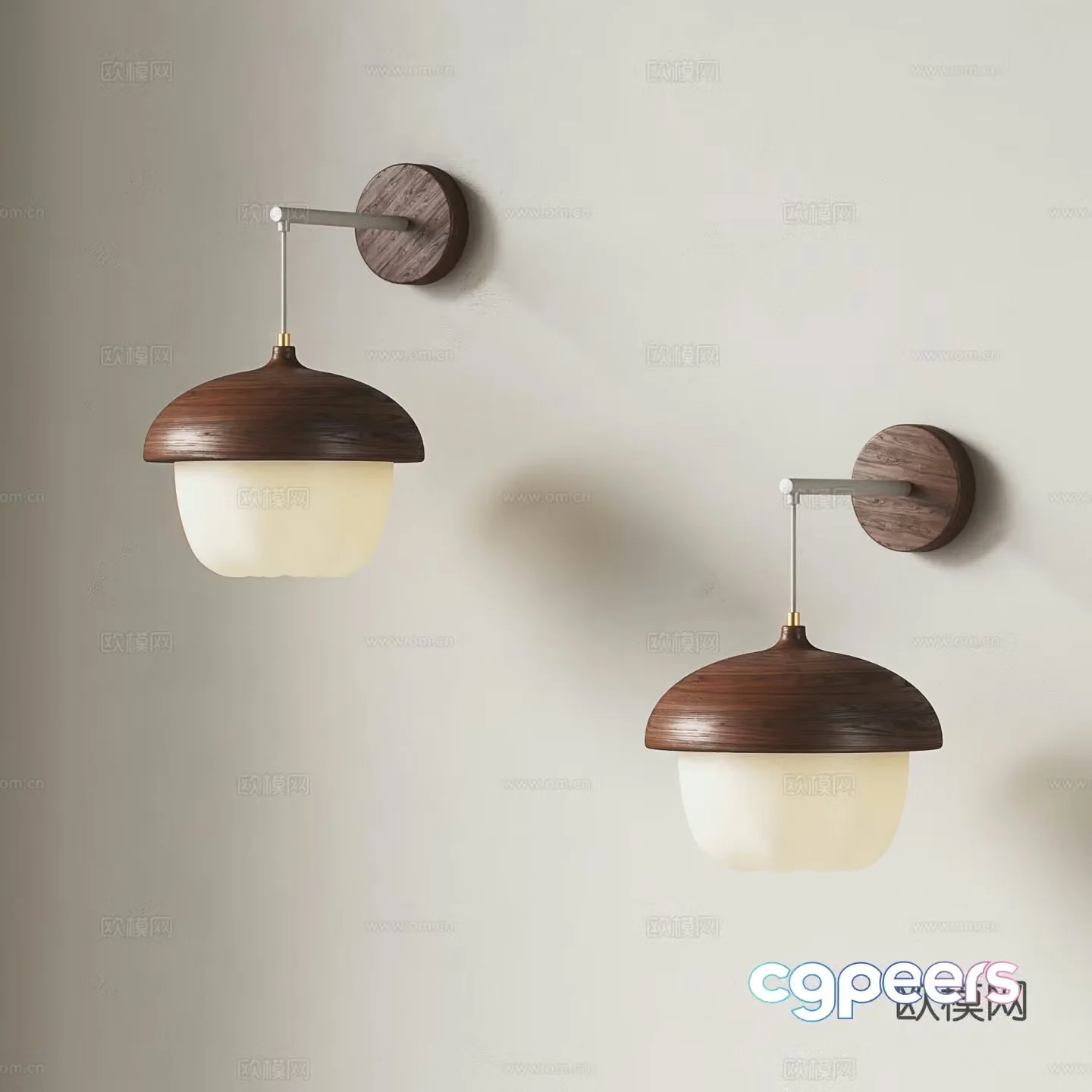 Middle-aged style wall lamp retro style wall lamp Italian style wall lamp bedside wall lamp Wasabi wind wall lamp 3d model