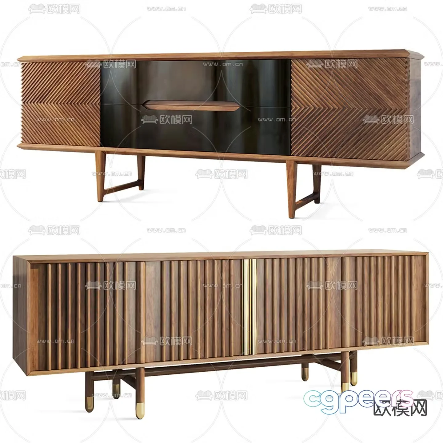 TV cabinet 3d model