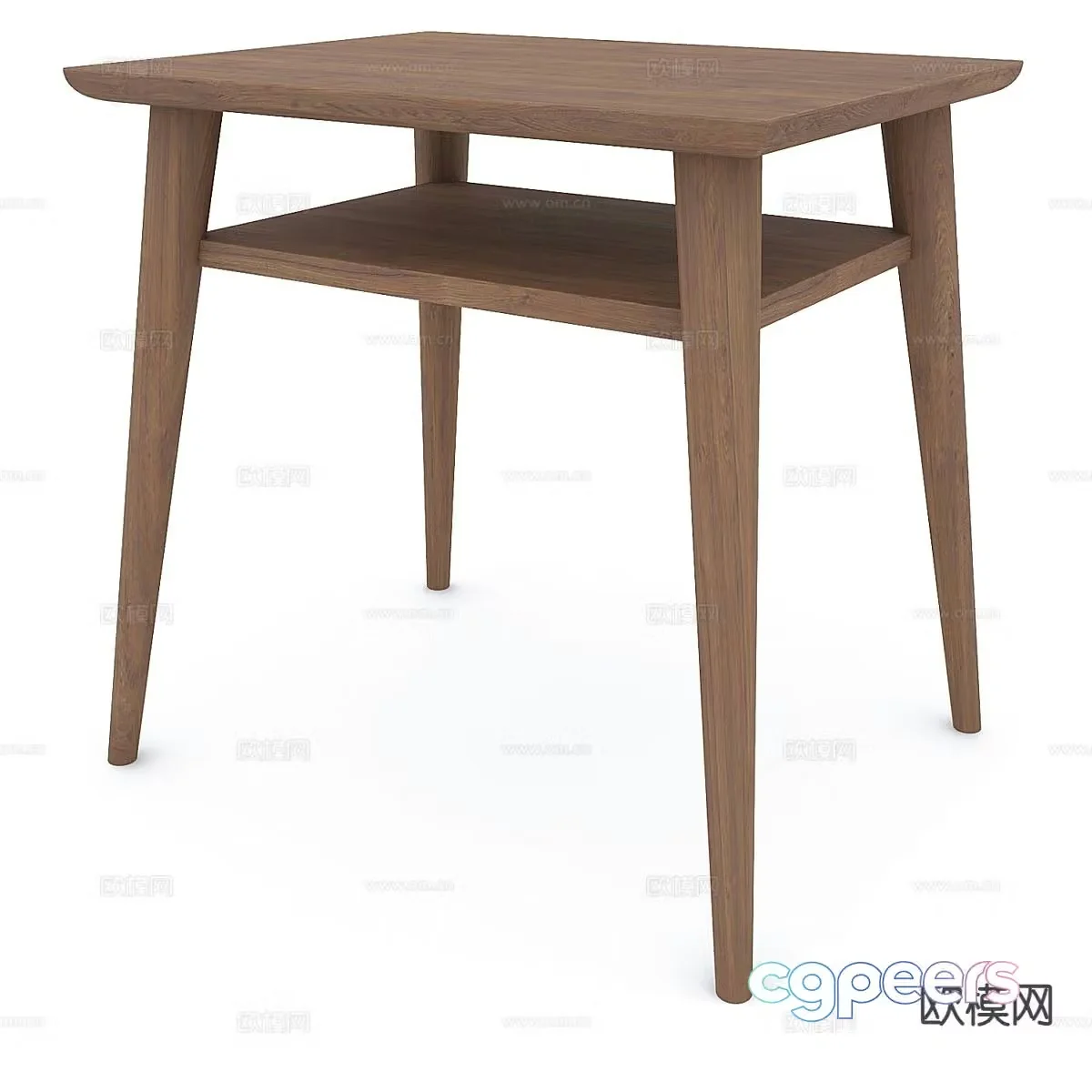 Nordic coffee table 3d model