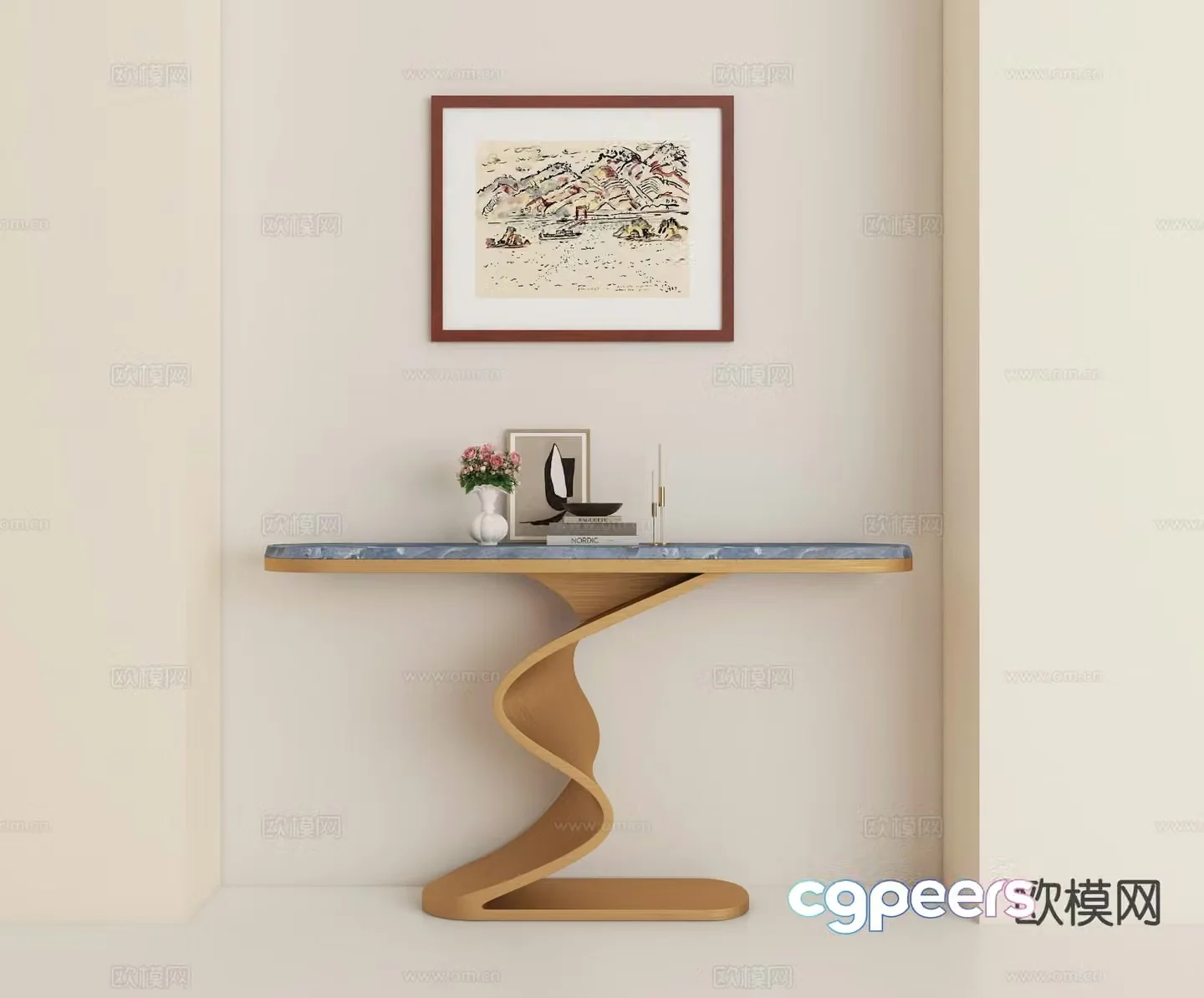 Modern Duanjingdai 3D model