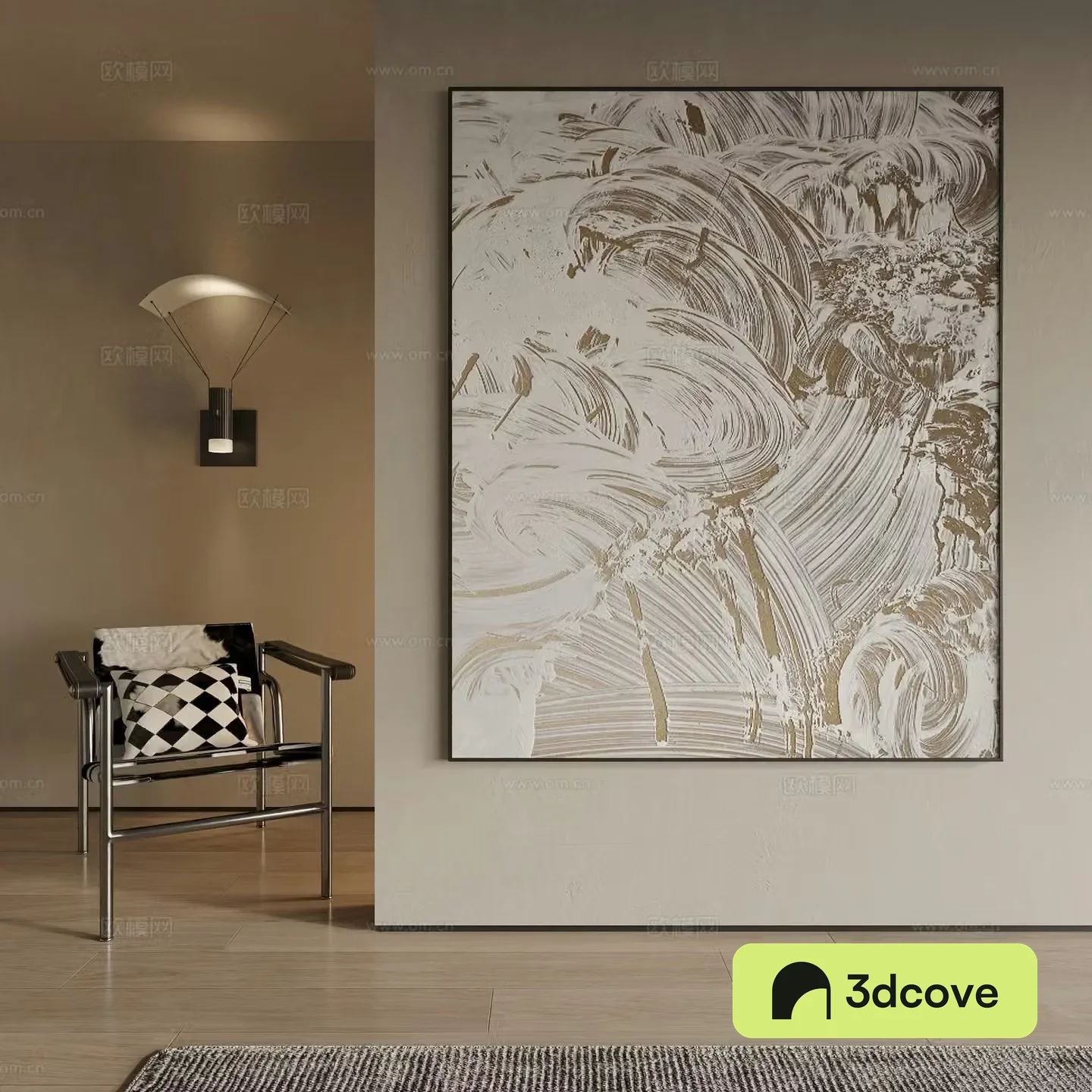 a modern decorative painting
