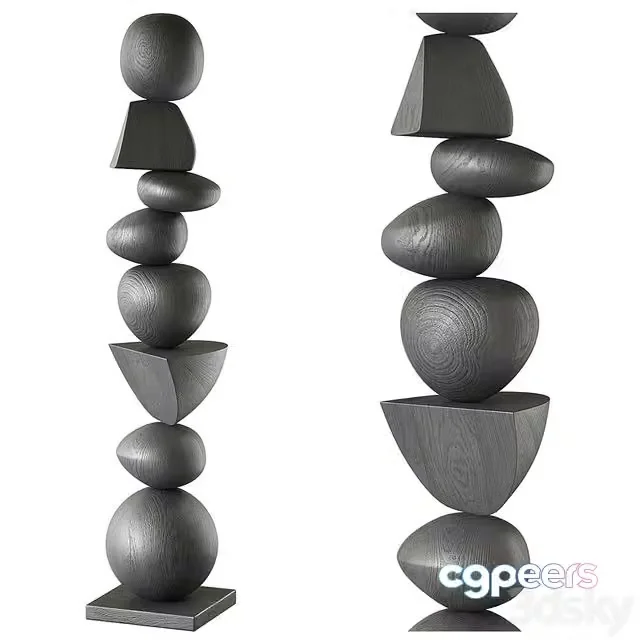 3ds Max Free – A Sculpture of Dark Elegance