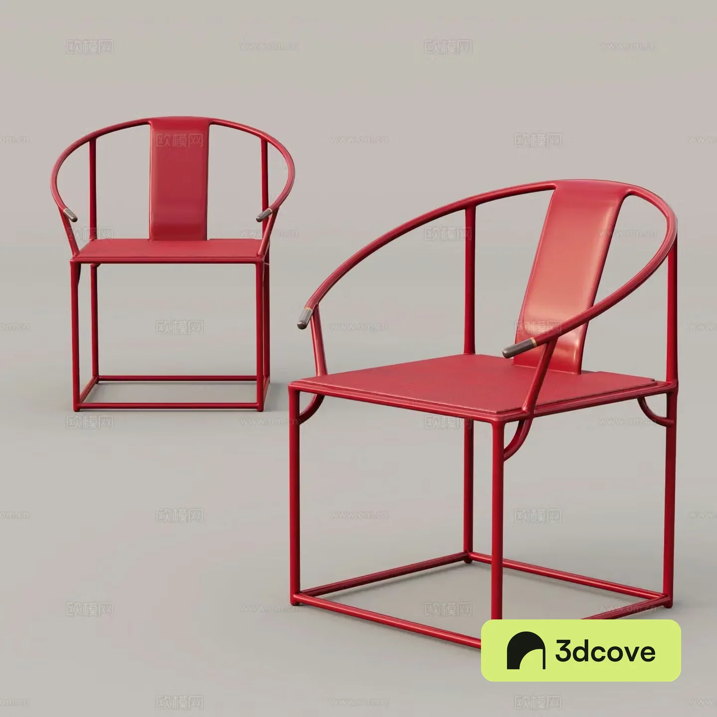 Chinese style chair armchair