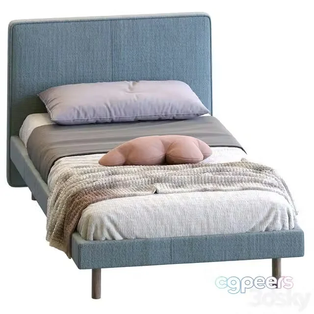 3ds Max Free – Single Bed Beta By Pianca