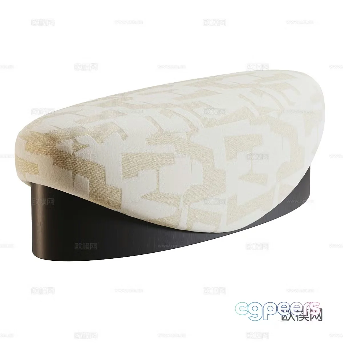 Raymond bench 3d model