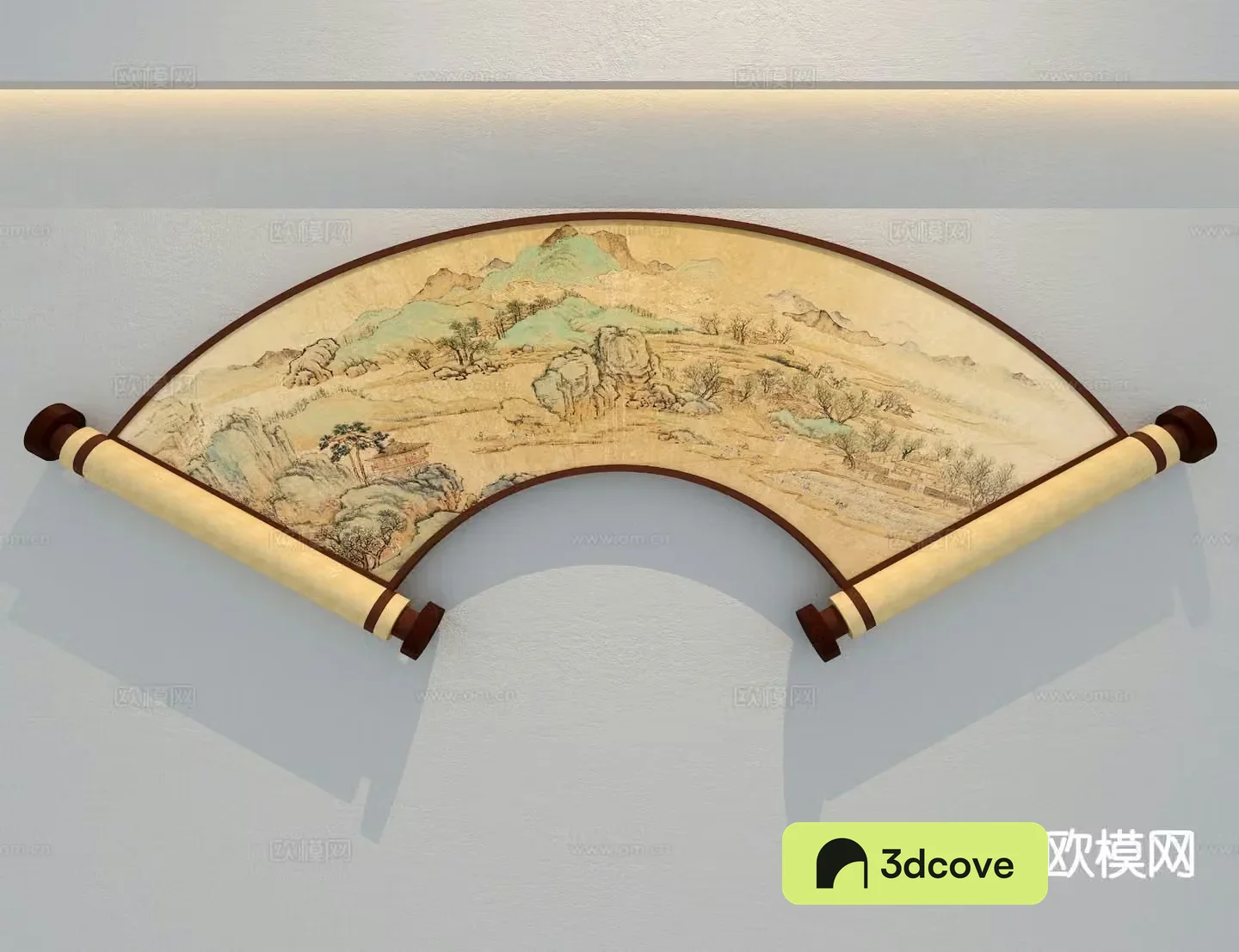 New Chinese style scroll decorative painting