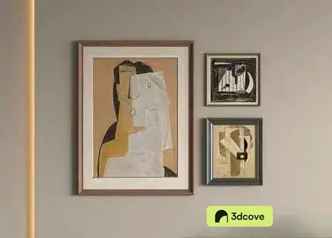 Two Framed Art Pieces