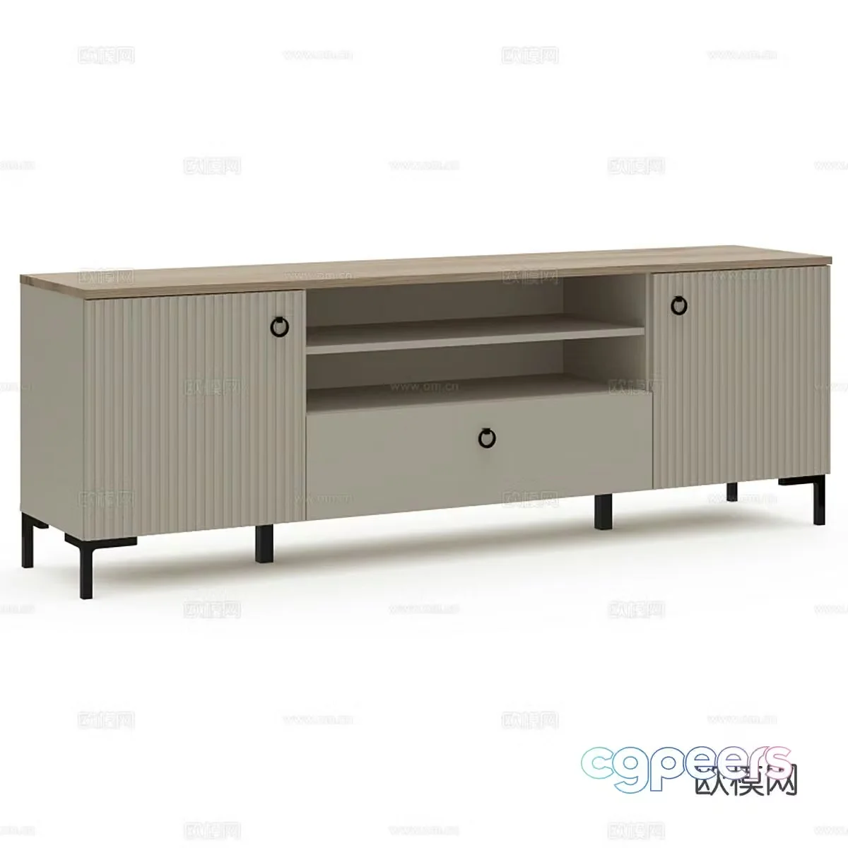 Modern TV cabinet 3d model