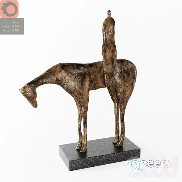 3ds Max Free – JD Hansen sculpture