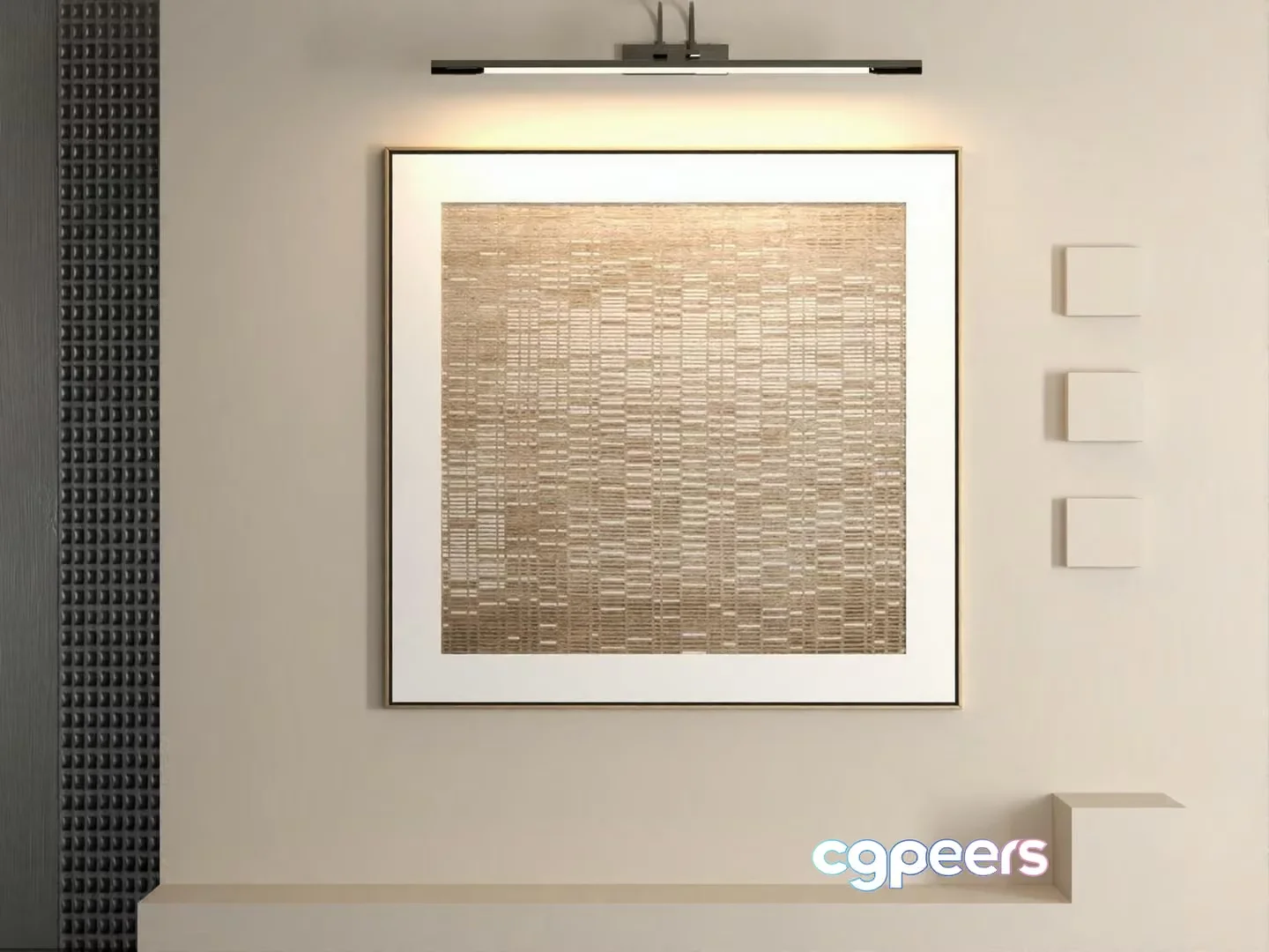 Modern Light Fixture 3D Model – 1178 – VRAY Render