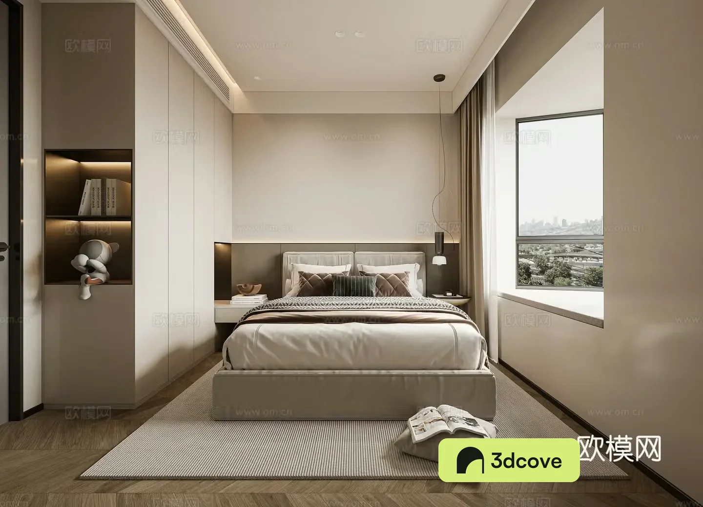 Modern bedroom