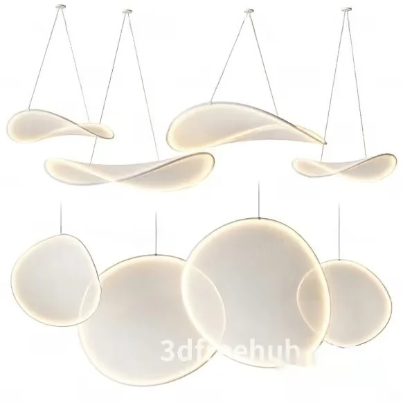 Modern Light Fixture 3D Model – 18684 – VRAY Render