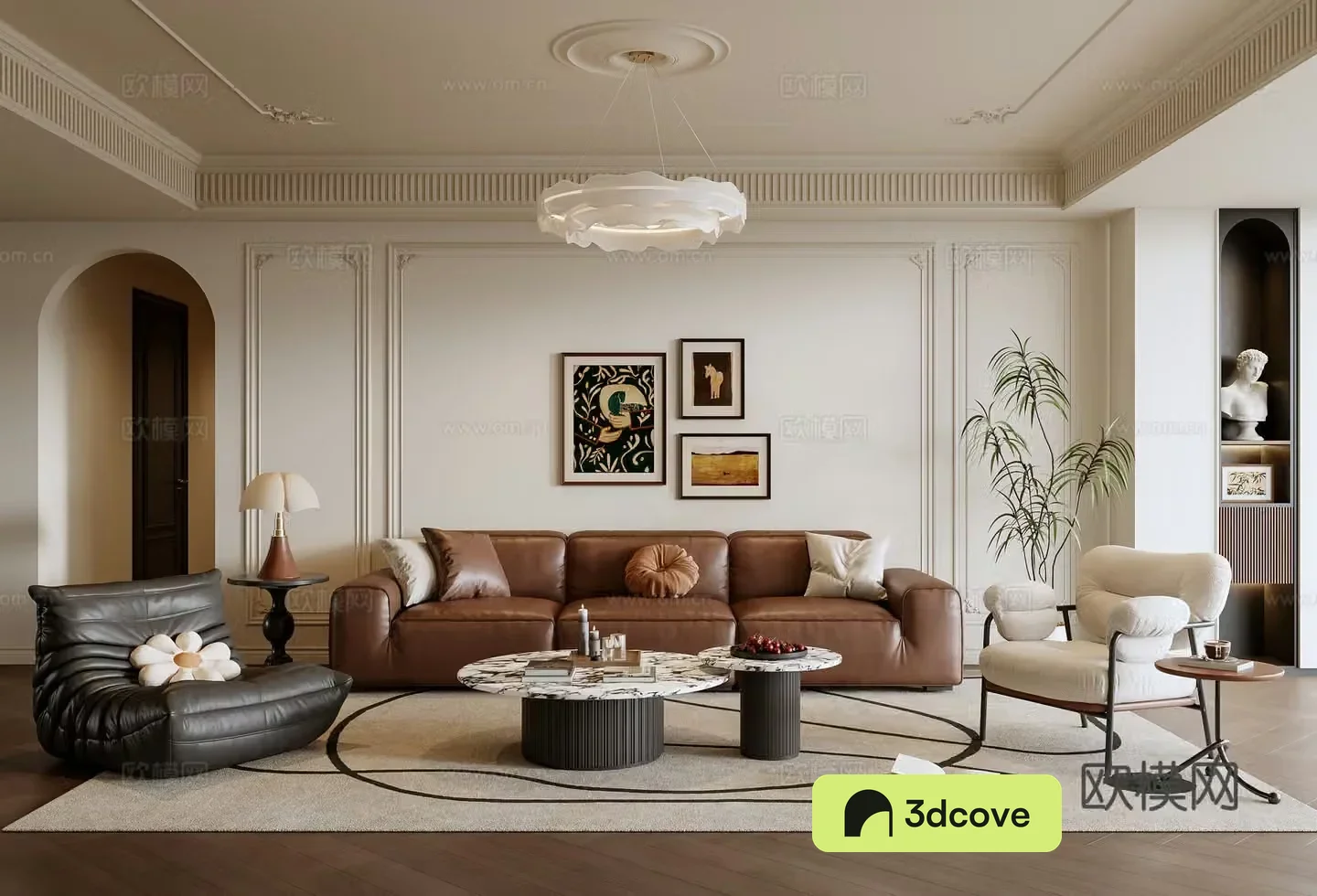 French living room