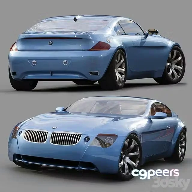 3ds Max Free – BMW Z9 GT Concept