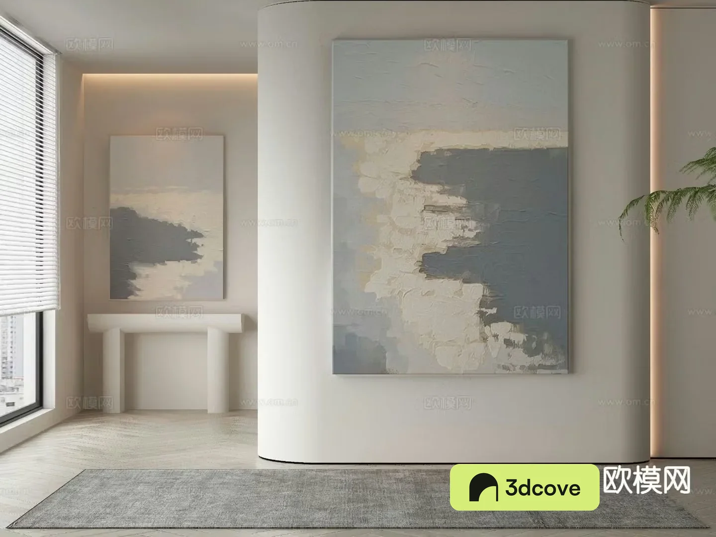 Modern art painting texture painting decorative painting