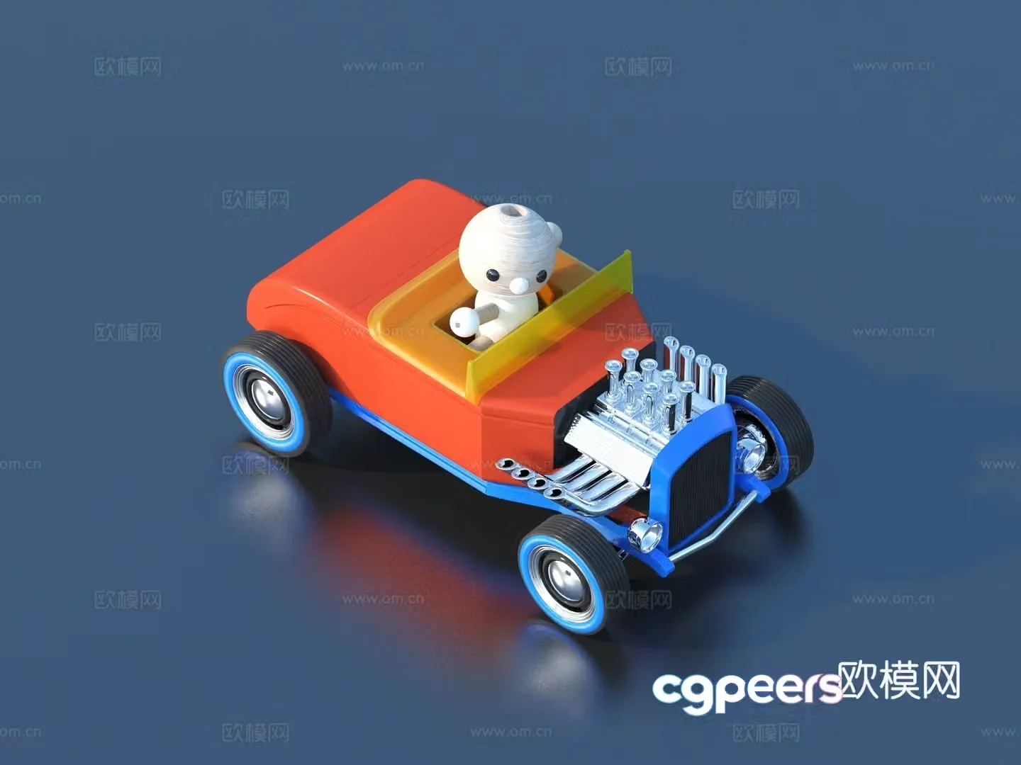 Toys Car Children’s Toys 3d Model